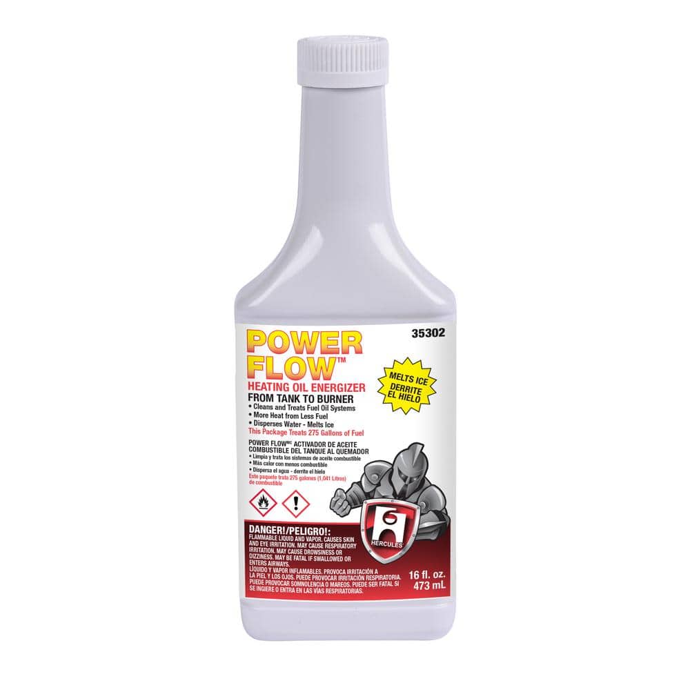 Hercules Power Flow 16 Furnace Heating Oil Fuel Additive 35302
