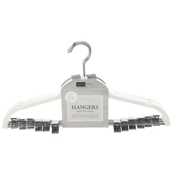 SIMPLIFY Ivory Hangers 6-Pack