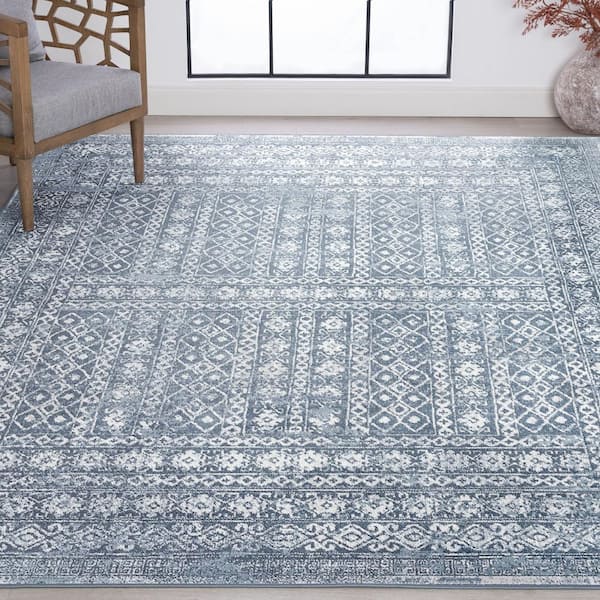 Nexus Persian Blue 9 ft. x 12 ft. Indoor Area Rug