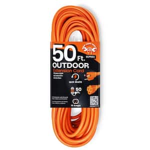 50 ft. 16/3 SJT, Outdoor Extension Cord, Orange