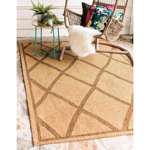 Unique Loom Atlas Morocco Rug - 5' 0 x 8' 0 - Multi