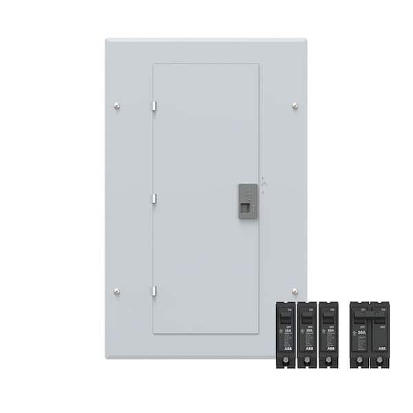100 Amp 20-Space 40-Circuit Main Breaker Indoor Plug-On Neutral Load Center Value Pack (PAM2010PA)