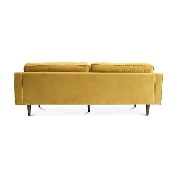 Ashcroft Furniture Co Harriet 84 in. W Square Arm Mid Ashcroft Furniture Co Harriet 84 in. W Square Arm Mid