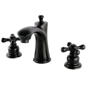 Victorian 8 in. Widespread 2-Handle Bathroom Faucet in Oil Rubbed Bronze