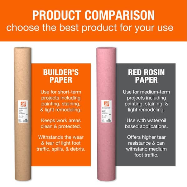 35 in. x 150 ft. Builders Paper (2-Pack)