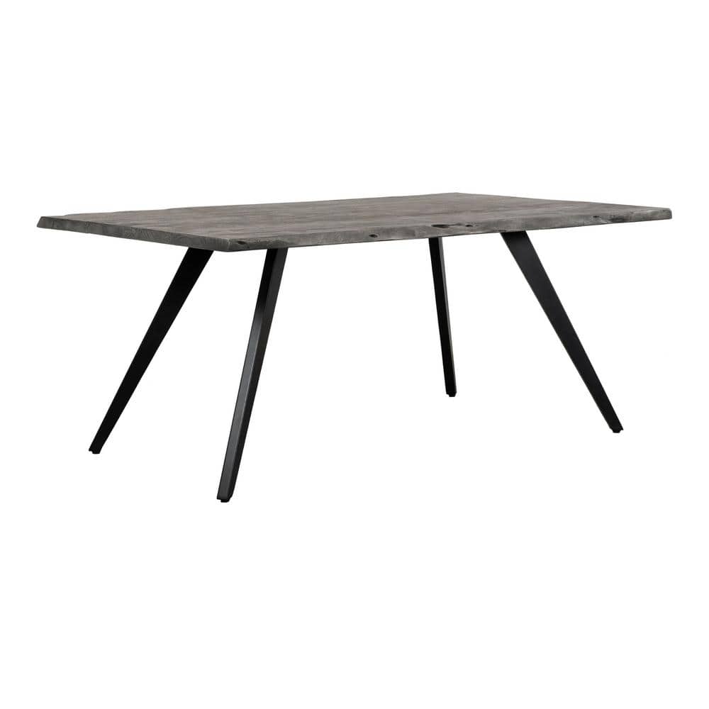 Reclaimed Wood Contemporary 70'' Dining Table with Iron Legs
