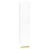 Hampton Bay Shaker 18 in. W x 24 in. D x 90 in. H Assembled Pantry Kitchen Cabinet in Satin White KP1890-SSW