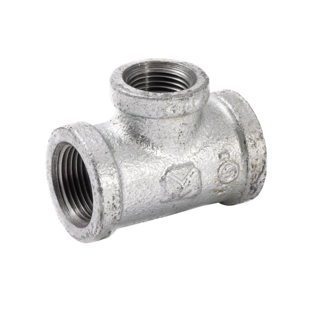3/4 in. x 3/4 in. x 1/2 in. Galvanized Malleable Iron Reducing Tee Fitting price history on PriceWatchPro