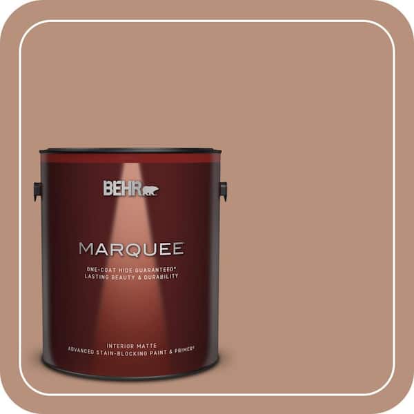BEHR MARQUEE 1 gal. #BIC-16 Brandied Pears Matte Interior Paint & Primer