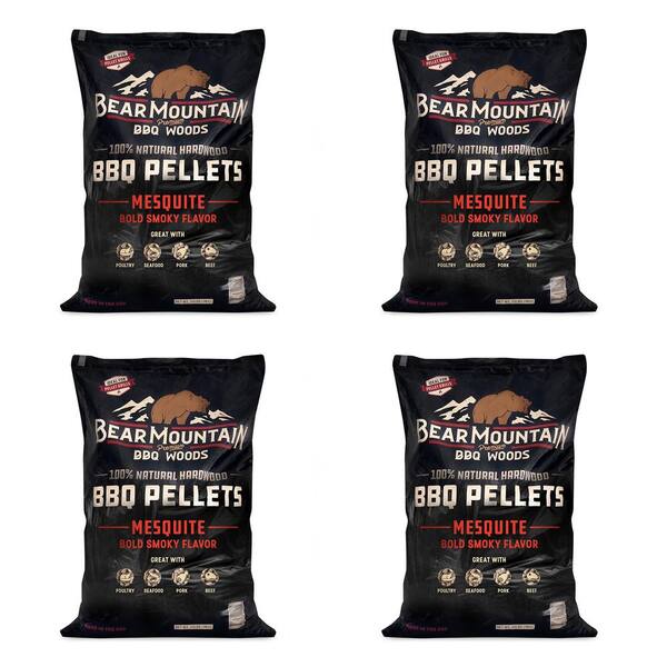Bear Mountain BBQ Oak Wood Smoker Pellets - 40lb 2-Pack For Amazing Grilling Flavor