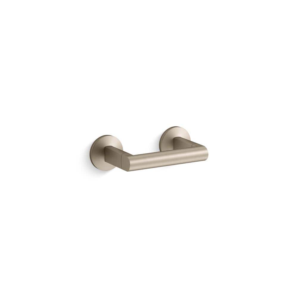 Components Pivoting Wall Mounted Toilet Paper Holder in Vibrant Brushed Bronze