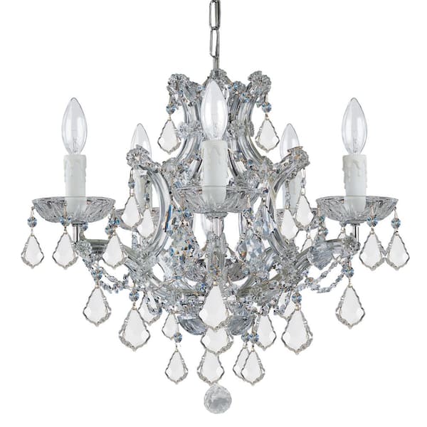 maria theresa chandelier home depot