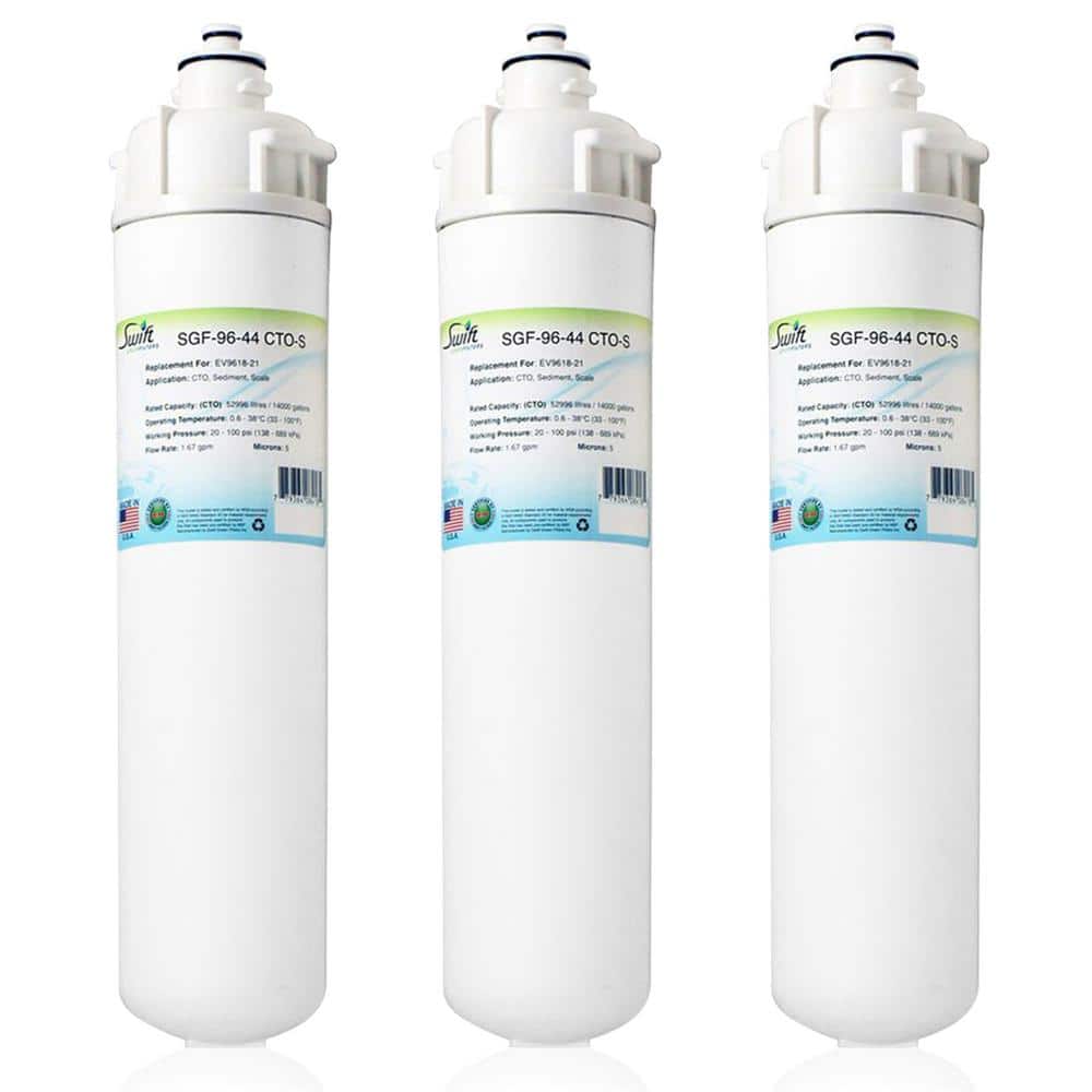 Swift Green Filters Replacement Water Filter for Everpure EV9618-21 -  SGF-96-44-3P