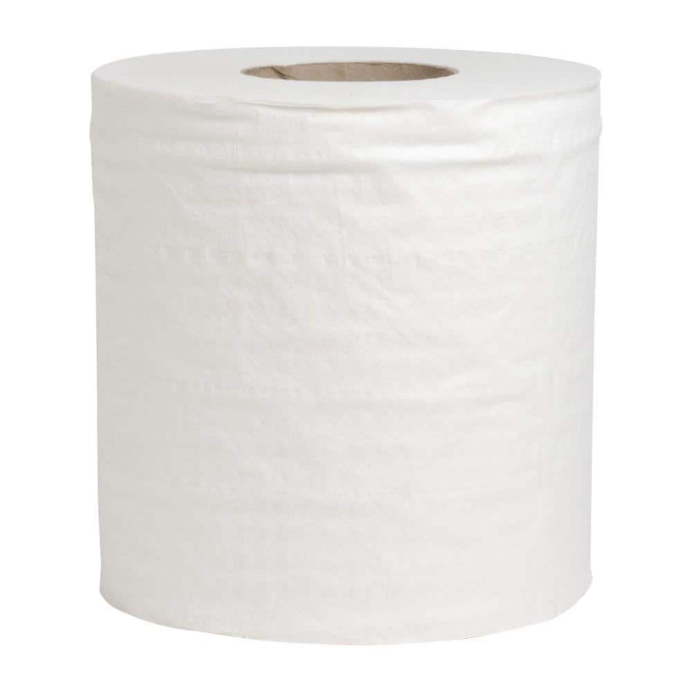 12 Rolls Center Pull Paper Towels 2-Ply 600 Sheets/Roll 