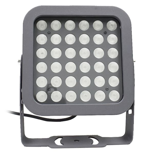 BEYOND LED TECHNOLOGY Lsl 36-Watt 36° Grey Housing Blue Color Outdoor Integrated LED Landscaping Flood Light