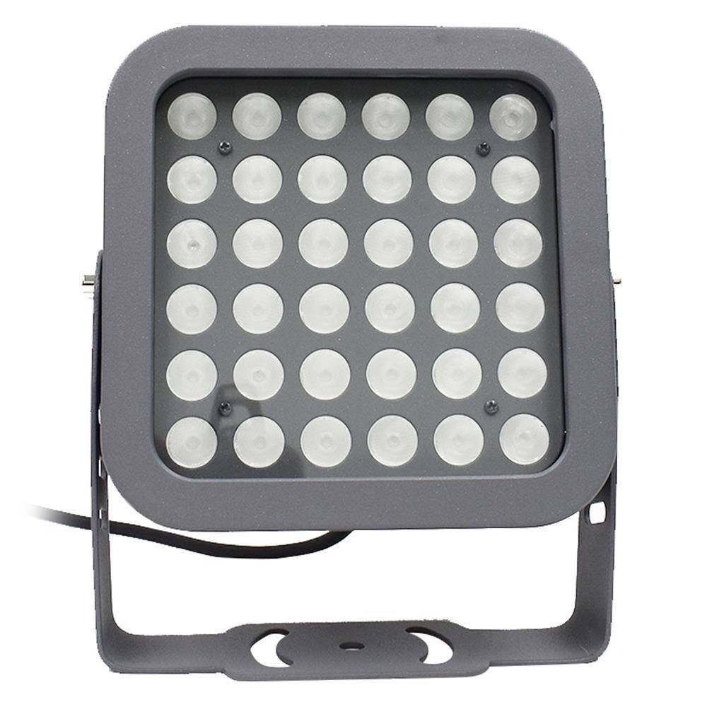 BEYOND LED TECHNOLOGY 36-Watt 8-Degree Grey Housing Green Color Outdoor ...