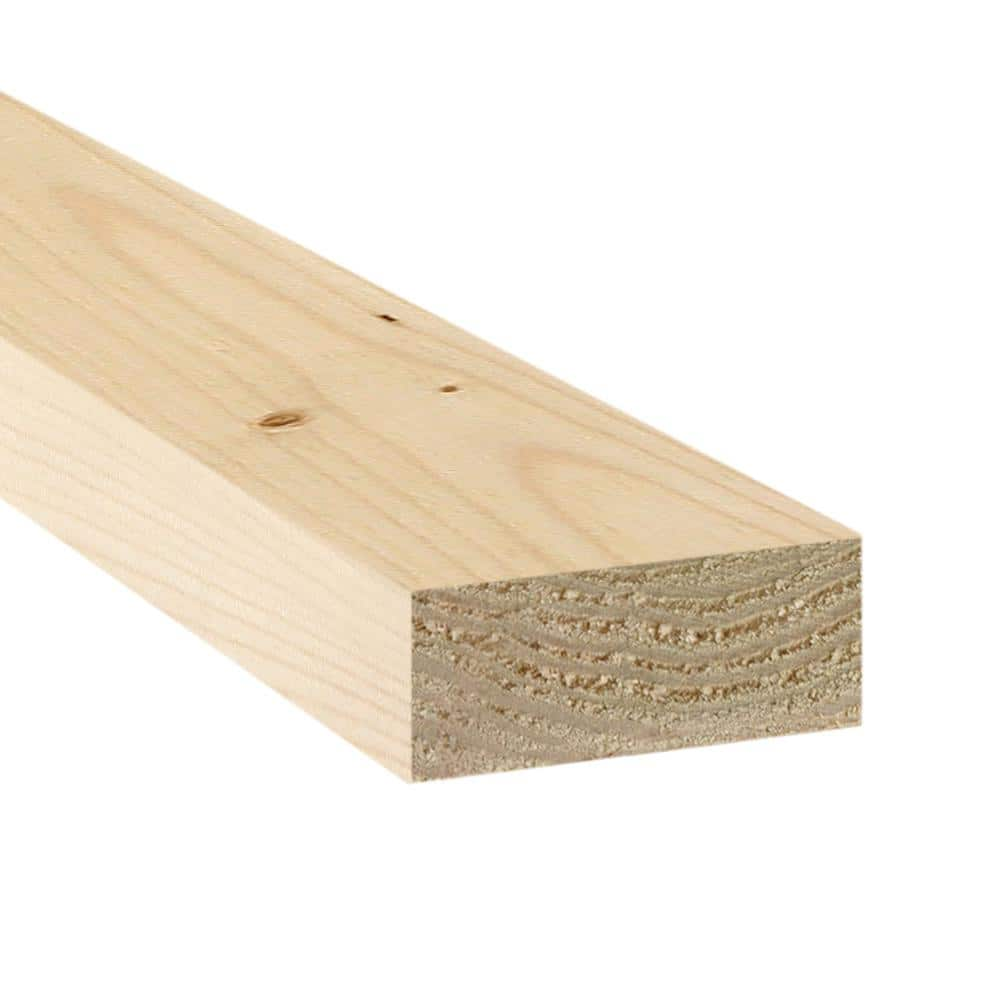 2 in. x 4 in. x 2 ft. Premium Southern Yellow Pine Dimensional Lumber  271736 - The Home Depot