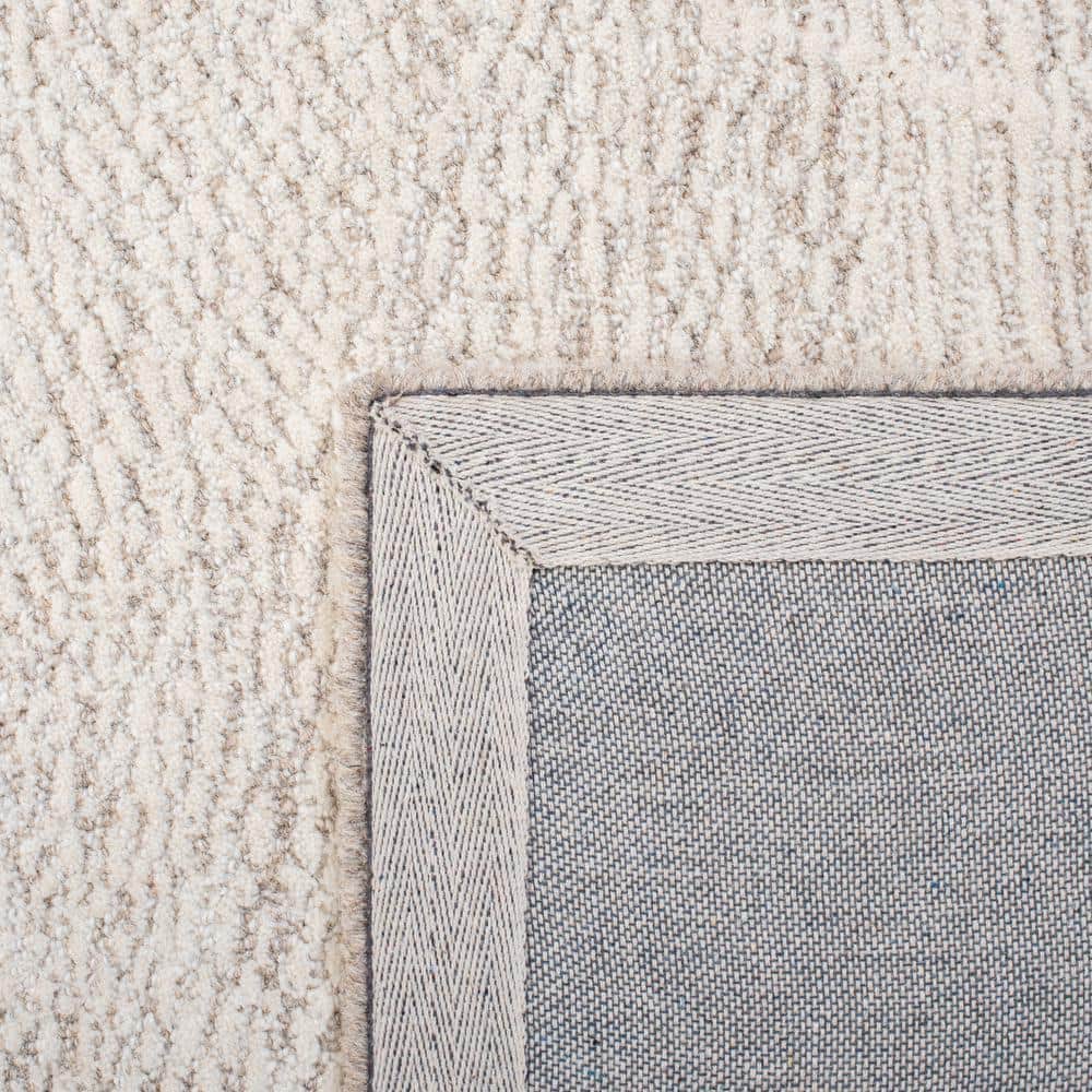 Ivory Floral Hand-Tufted Wool Accent Rug, 2' x 3'