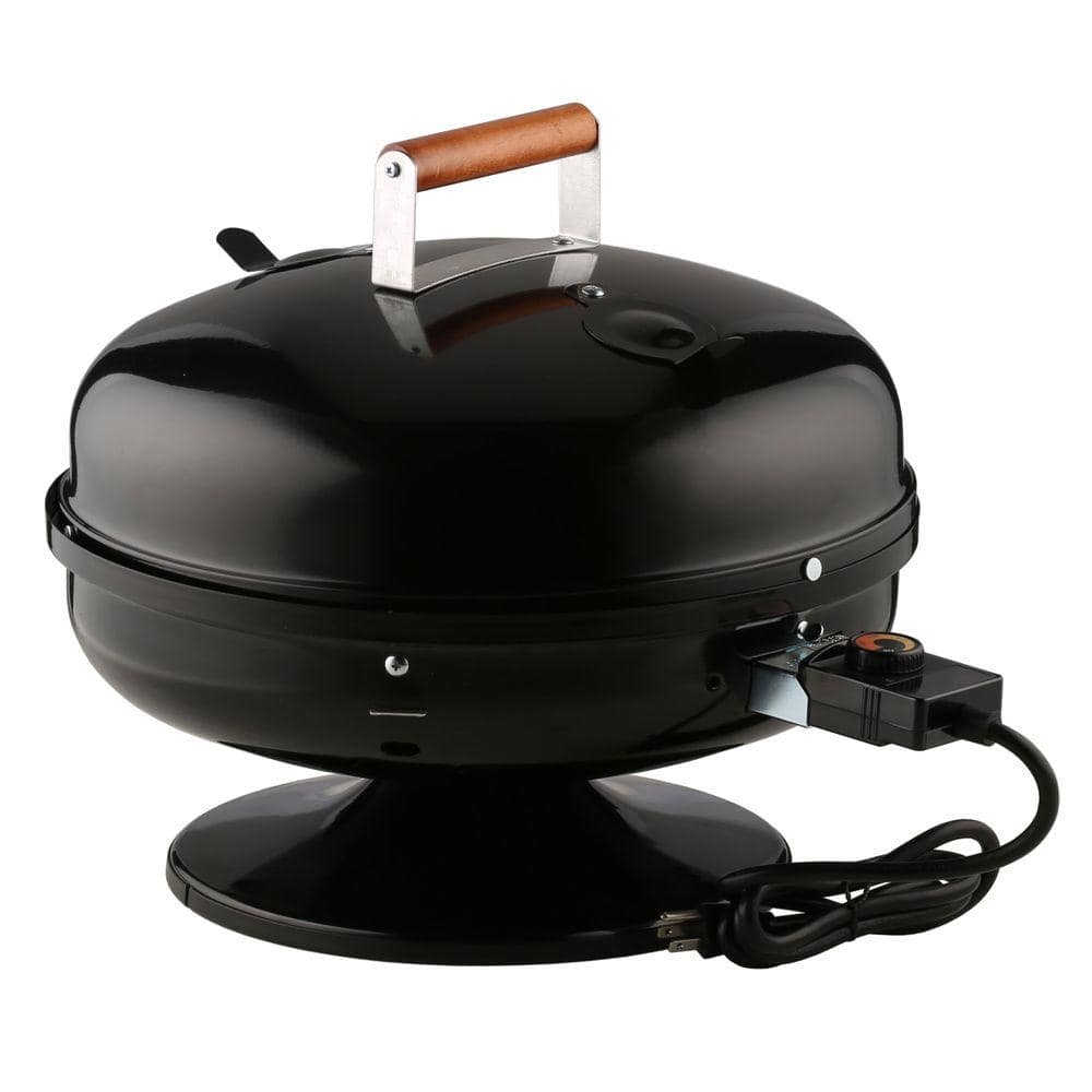 Americana Deluxe Electric Tabletop Grill in Black 9309U8.181 - The Home  Depot