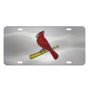 MLB 6.25 in. x 12.25 in. St. Louis Cardinals Diecast License Plate