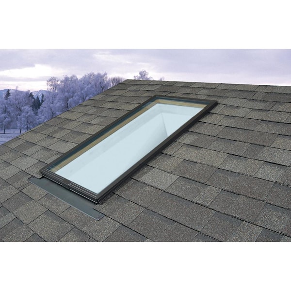 14-1/2 in. x 30-1/2 in. Fixed Self-Flashing Skylight with Tempered Low-E3 Glass
