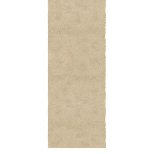 Majestic Non-Slip Rubberback 2 ft. X 9 ft. Indoor Custom Cut Runner Rug 1 ft. 11 in. X 9 ft., Beige