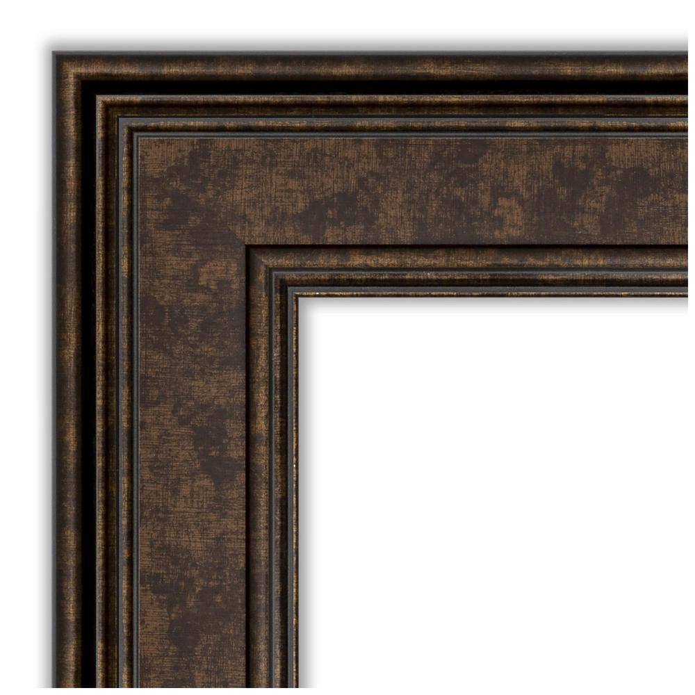 Ridge Bronze Elegance Rectangular Beveled Wall Mirror 33.5" x 27.5"