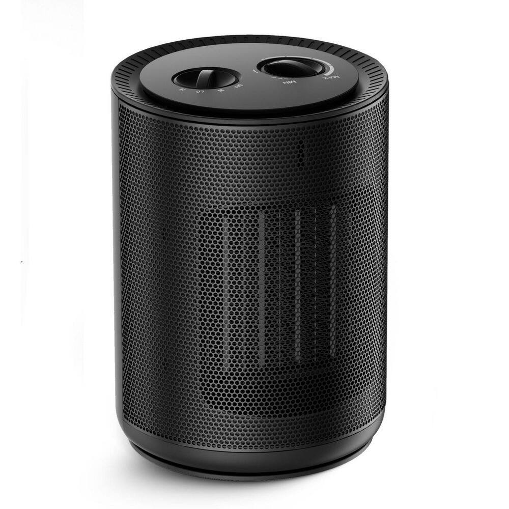 1500W Compact Portable Electric Ceramic Table Heater in Black price history on PriceWatchPro