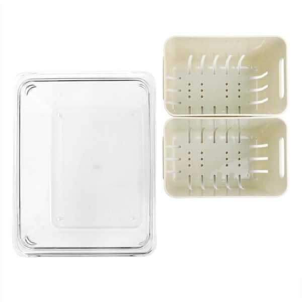 Martha Stewart Wire Storage Basket White popular - Set of 4