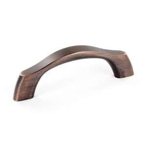 Newtonbrook Collection 3 in. (76 mm) Brushed Oil-Rubbed Bronze Modern Cabinet Arch Pull