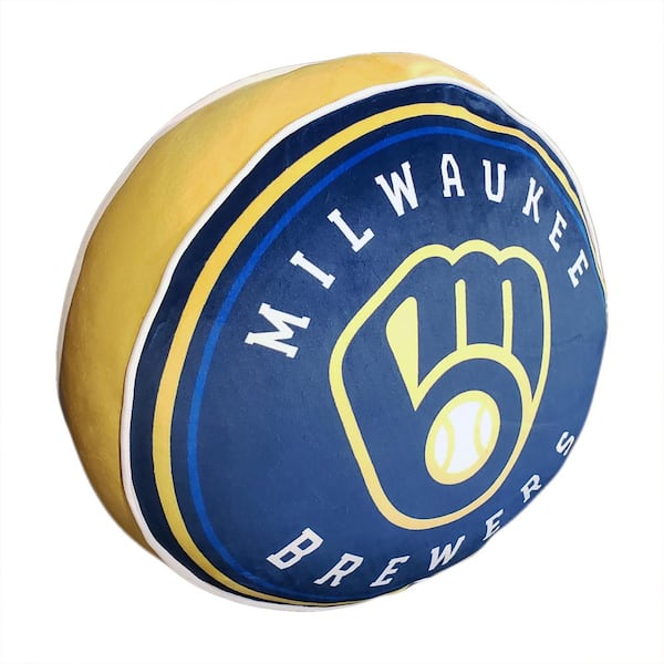 THE NORTHWEST GROUP MLB Brewers Multi-Color Cloud Pillow