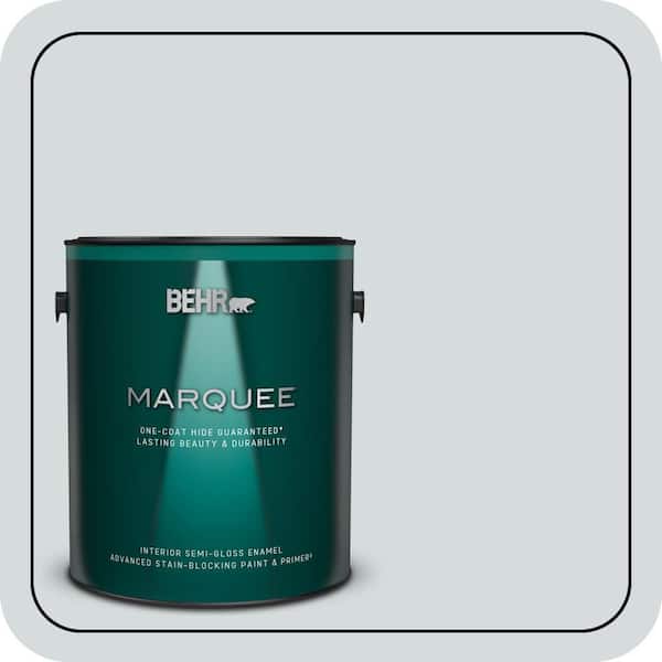BEHR MARQUEE 1 gal. Home Decorators Collection #HDC-CT-16 Billowing Clouds Semi-Gloss Enamel Interior Paint & Primer
