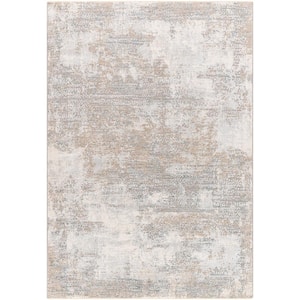 Jasper Taupe/Gray 3 ft. x 4 ft. Abstract Indoor Area Rug