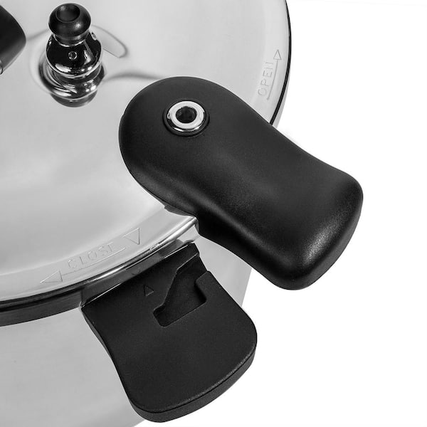 Premium Series 22 qt. Silver Aluminum Dishwasher Safe Induction Compatible Stovetop Pressure Cookers with Built-in Gauge Premium Series 22 qt. Silver Aluminum Dishwasher Safe Induction Compatible Stovetop Pressure Cookers with Built-in Gauge