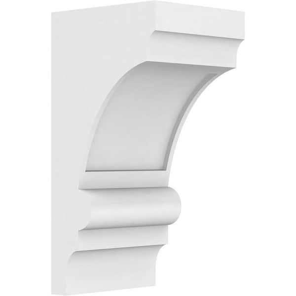 Ekena Millwork 7 in. x 16 in. x 8 in. Standard Diane Architectural Grade PVC Corbel
