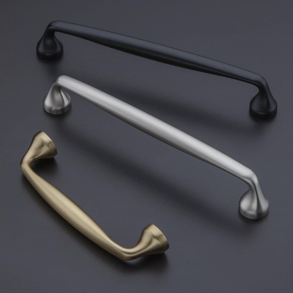 Mason Satin Brass 5" Bar Pull with Mounting Hardware