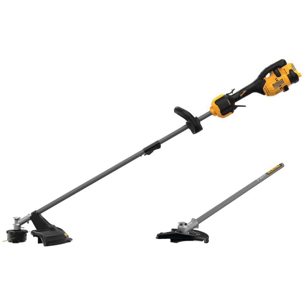FLEXVOLT 60V MAX 17 in. Cordless Battery Powered Attachment Capable Trimmer (Tool Only) with Brush Cutter Attachment price history on PriceWatchPro