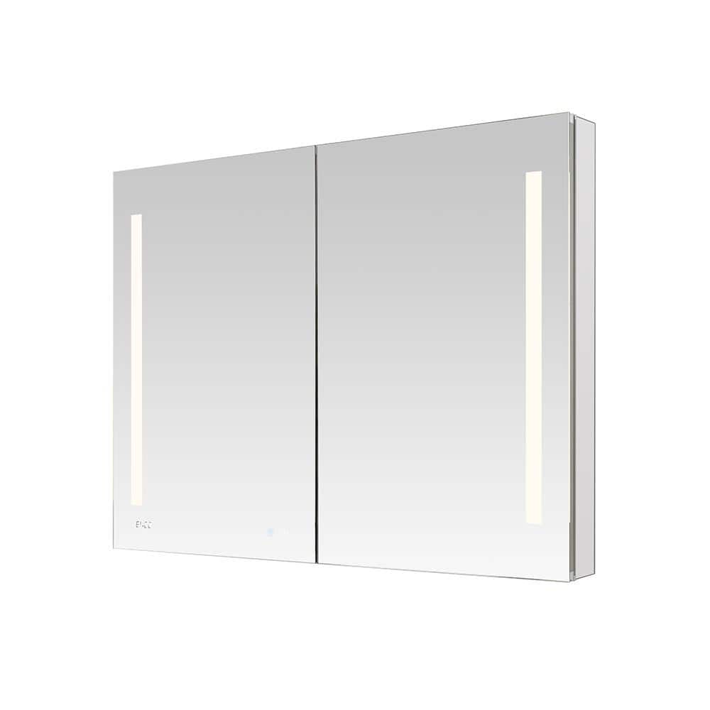 Signature Royale 48" x 36" LED Lighted Aluminum Medicine Cabinet