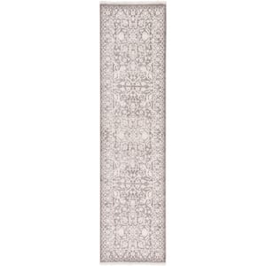 New Classical Olympia Gray 2' 7 x 10' 0 Runner Rug