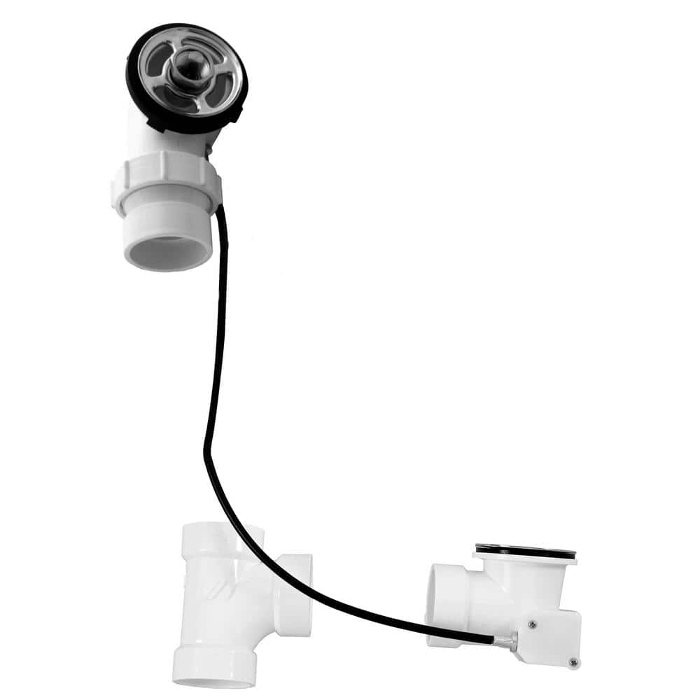 35 in. Cable Drive Bath Drain with Ball Joint Elbow- Sch. 40 PVC, ROUGH ONLY price history on PriceWatchPro