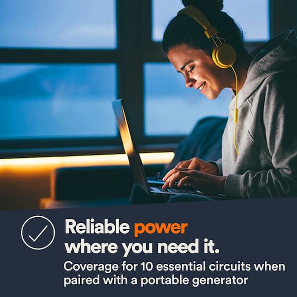 GENERAC HOMELINK 50 AMP UPGRADE ABLE MANUAL TRANSFER SWITCH visual data 3