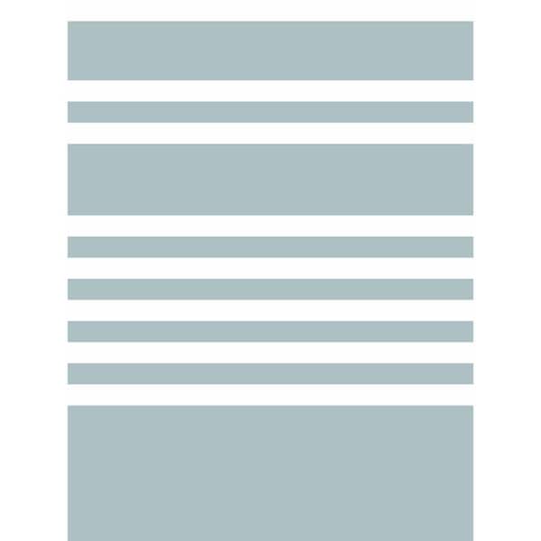 York Wallcoverings Scholarship Stripe Lt Blue Spray and Stick Roll (Covers 60.75 sq. ft.)