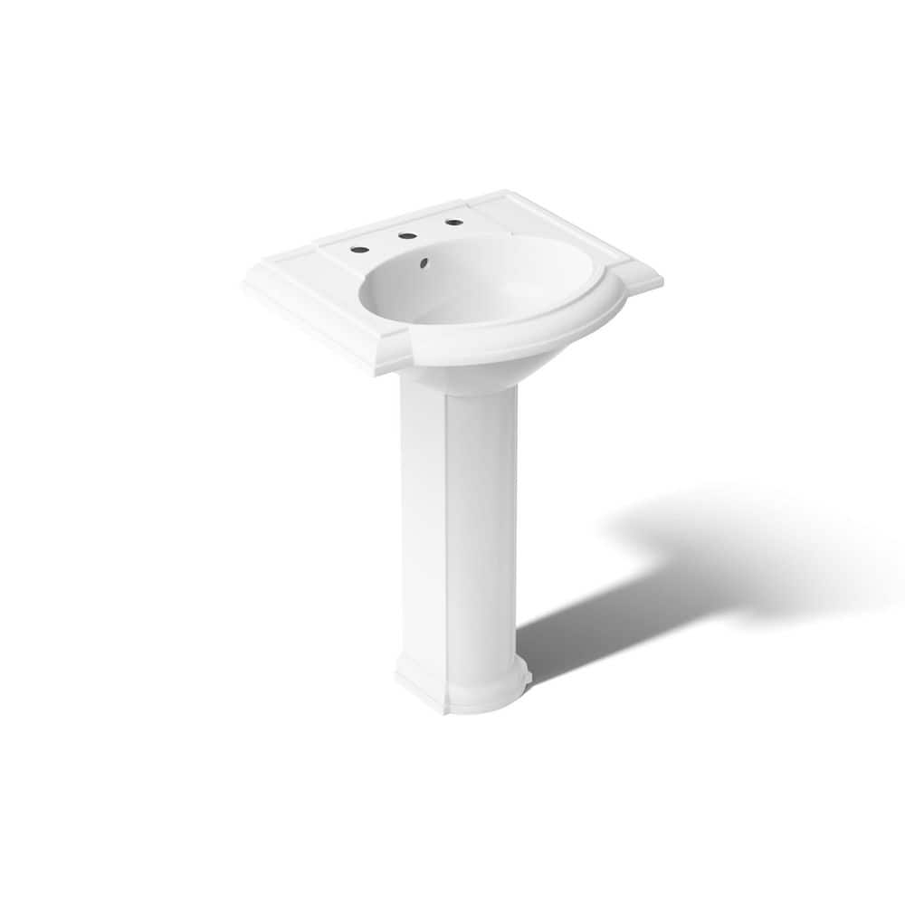 KOHLER Devonshire Vitreous China Pedestal Combo Bathroom