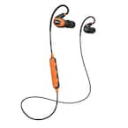 PRO 2.0 Bluetooth Hearing Protection Earbuds, 27 dB Noise Reduction Rating, OSHA Compliant Work Ear Protection (Orange)