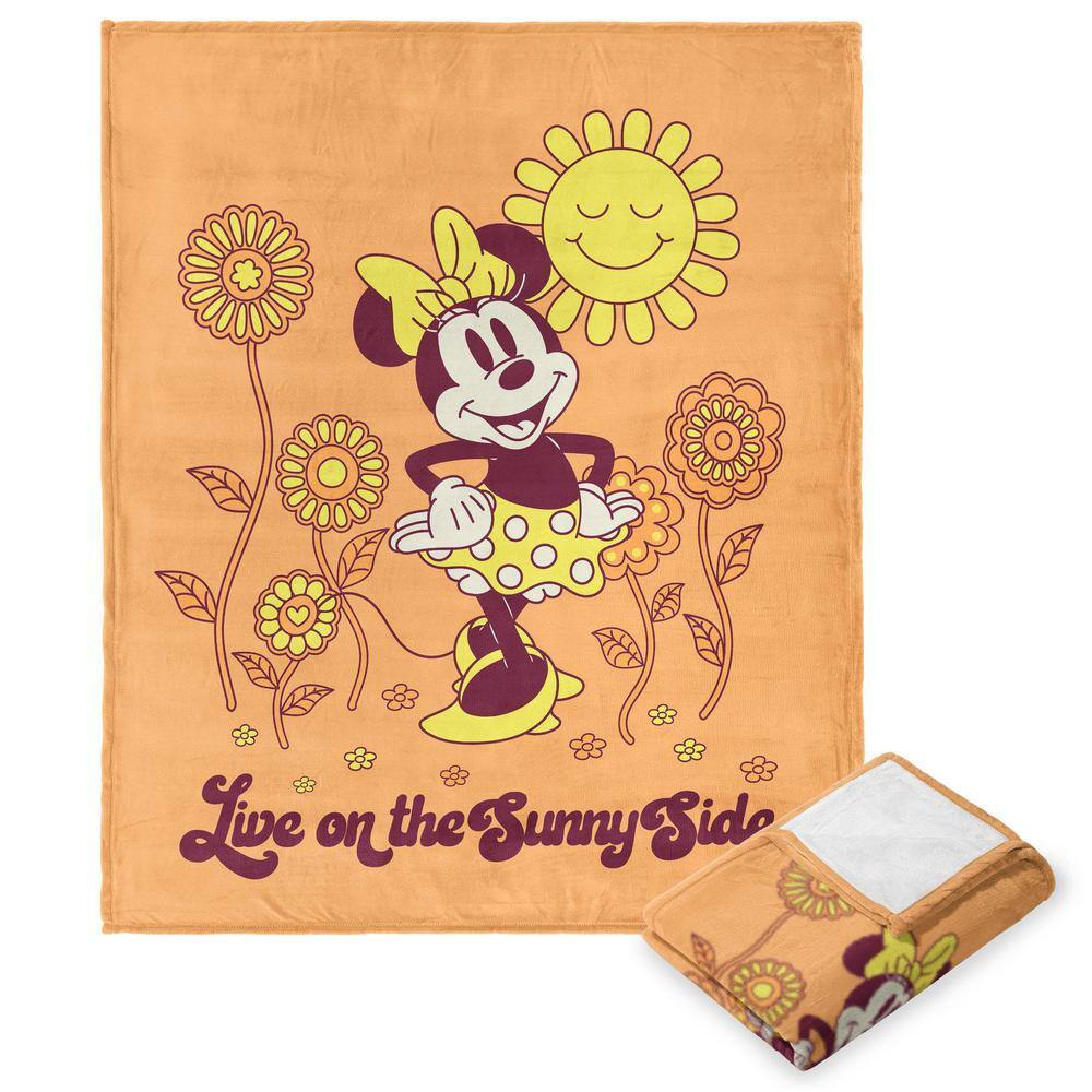 THE NORTHWEST GROUP Disney Mic and Friends Sunnyside Silk Touch Multi-color Throw