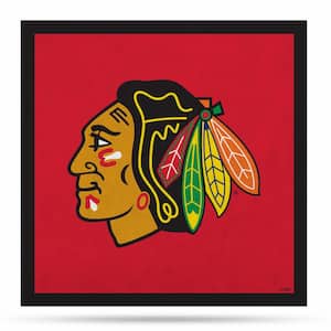 Chicago Blackhawks 23 in. x 23 in. NHL Felt Wall Banner Flag
