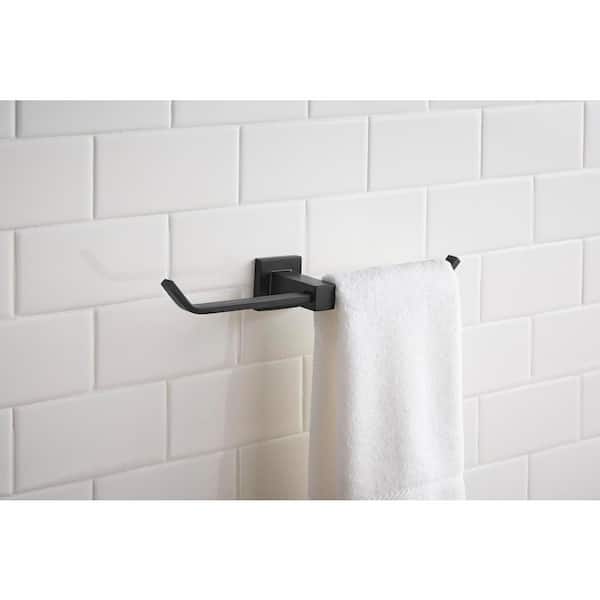 Farrington 13 in. Multi-Purpose Bath Accessory in Matte Black