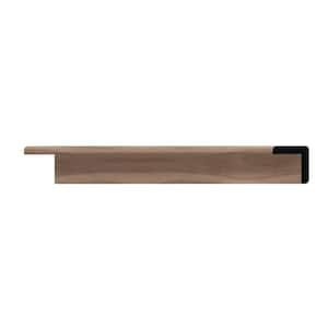 WM205 1.13 in. D x 1.13 in. W x 6 in. L Wood (Walnut) Chair Rail Sample