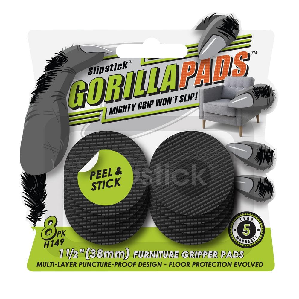 Gorilla Pads 1.5 in. Peel and Stick Antiskid 8-Pack price history on PriceWatchPro