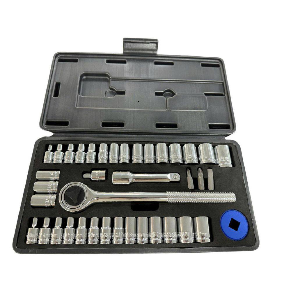 40-Pieces Socket Set-1/4 Drive and 3/8 Drive price history on PriceWatchPro